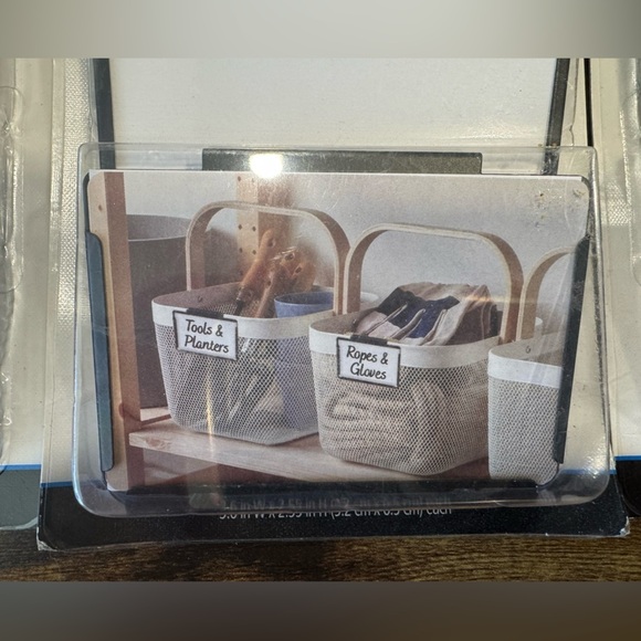 Mainstays Black Metal Basket Labels - Picture 2 of 3